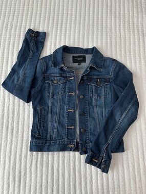 Banana Republic Indigo Denim Jacket - Dark Blue
